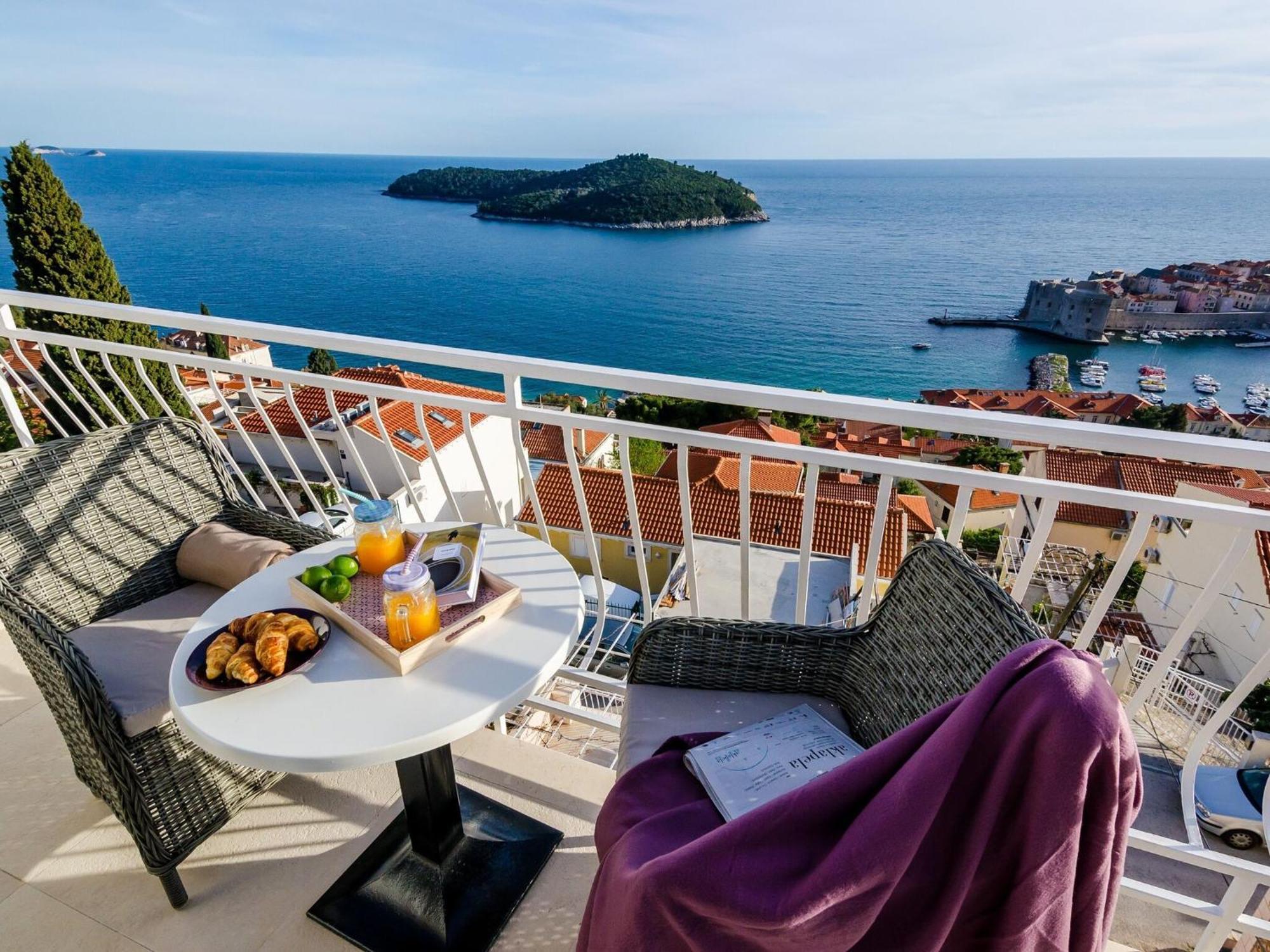 Ploce Apartments-One-Bedroom Apartment With Terrace And Sea View Dubrovnik Eksteriør bilde