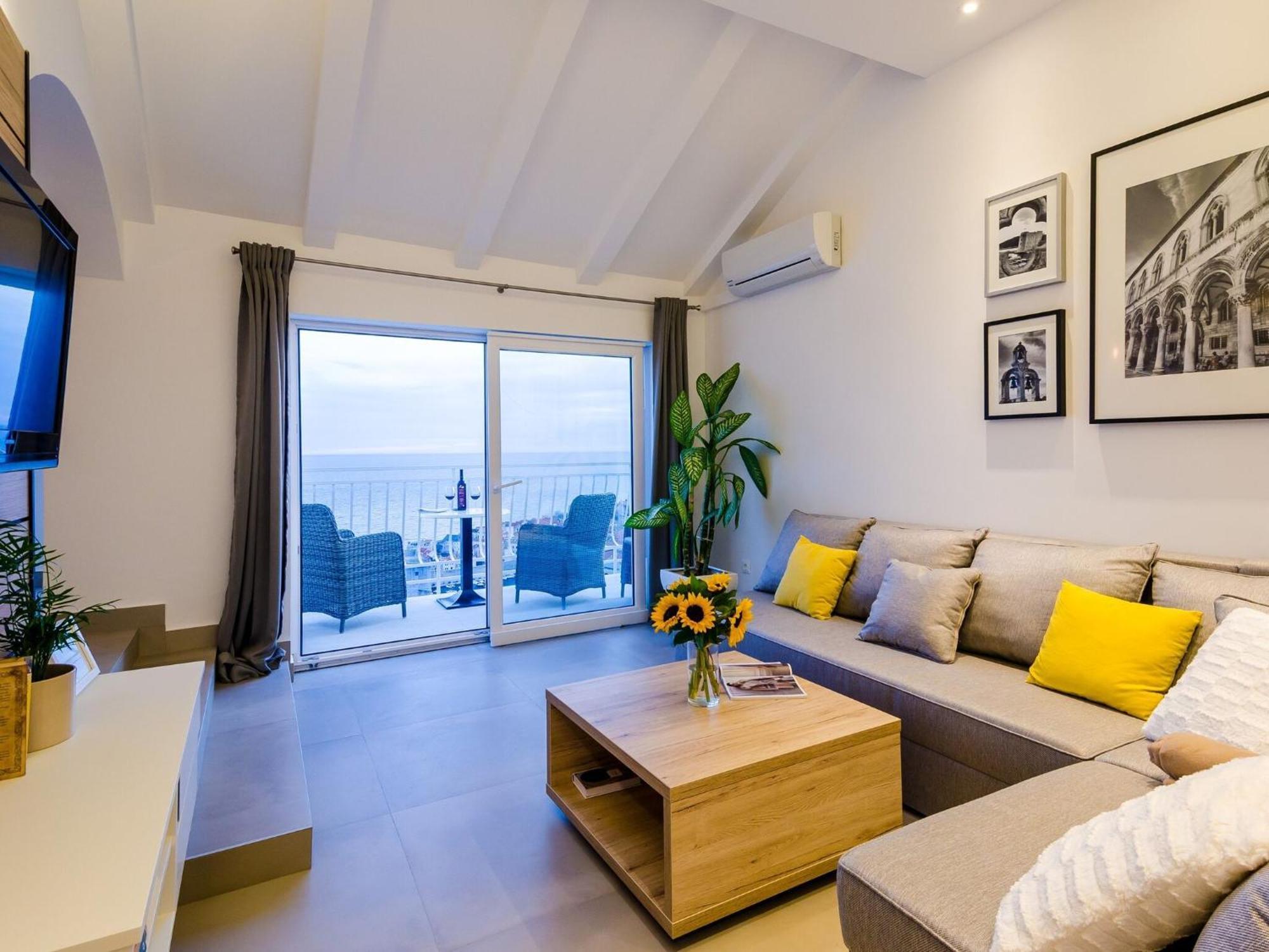 Ploce Apartments-One-Bedroom Apartment With Terrace And Sea View Dubrovnik Eksteriør bilde